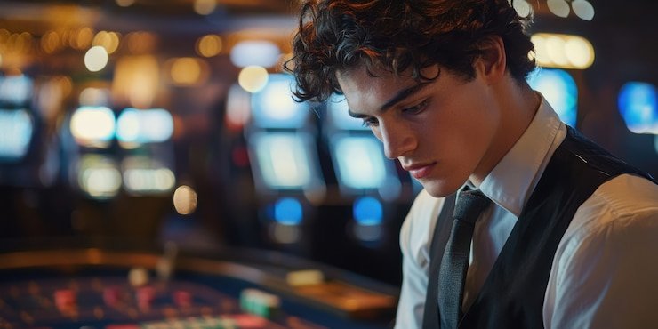 Decision interface for fold or play action